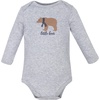 image:imageHudson Baby Infant Boys Cotton LongSleeve Bodysuits 5PackMoose Bear Sweater