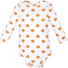 image:imageHudson Baby Infant Boys Cotton LongSleeve Bodysuits 5PackPumpkin Patch