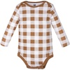 image:imageHudson Baby Infant Boys Cotton LongSleeve Bodysuits 5PackPumpkin Patch