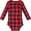 image:imageHudson Baby Infant Boys Cotton LongSleeve Bodysuits 5PackRed Polar Bear