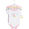 image:imageHudson Baby Infant Girls Cotton Bodysuits 5PackFamilia