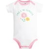 image:imageHudson Baby Infant Girls Cotton Bodysuits 5PackFamilia
