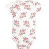 image:imageHudson Baby Infant Girls Cotton Bodysuits 5PackRoses and Bows