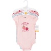 image:imageHudson Baby Infant Girls Cotton Bodysuits 5PackStrawberry Love