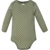 image:imageHudson Baby Infant Girls Cotton LongSleeve Bodysuits 5PackApple Dot