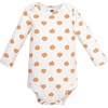 image:imageHudson Baby Infant Girls Cotton LongSleeve Bodysuits 5PackMommys Pumpkin Pie