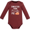 image:imageHudson Baby Infant Girls Cotton LongSleeve Bodysuits 5PackMommys Pumpkin Pie