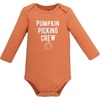 image:imageHudson Baby Infant Girls Cotton LongSleeve Bodysuits 5PackMommys Pumpkin Pie