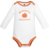 image:imageHudson Baby Infant Girls Cotton LongSleeve Bodysuits 5PackMommys Pumpkin Pie