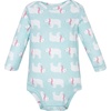 image:imageHudson Baby Infant Girls Cotton LongSleeve Bodysuits 5PackPink Polar Bear