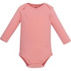 image:imageHudson Baby Infant Girls Cotton LongSleeve Bodysuits 5PackPink Teddy Bear