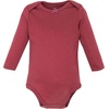 image:imageHudson Baby Infant Girls Cotton LongSleeve Bodysuits 5PackPumpkin Spice Latte Love
