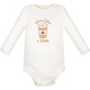 image:imageHudson Baby Infant Girls Cotton LongSleeve Bodysuits 5PackPumpkin Spice Latte Love