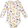 image:imageHudson Baby Infant Girls Cotton LongSleeve Bodysuits 5PackPumpkin Spice Latte Love