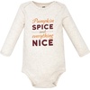 image:imageHudson Baby Infant Girls Cotton LongSleeve Bodysuits 5PackPumpkin Spice Latte Love