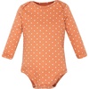 image:imageHudson Baby Infant Girls Cotton LongSleeve Bodysuits 5PackPumpkin Spice Latte Love