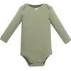 image:imageHudson Baby Infant Girls Cotton LongSleeve Bodysuits 5PackPurple Sage Flowers