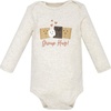 image:imageHudson Baby Infant Girls Cotton LongSleeve Bodysuits 5PackSmores Hug