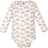 image:imageHudson Baby Infant Girls Cotton LongSleeve Bodysuits 5PackSoft Rainbow