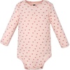 image:imageHudson Baby Infant Girls Cotton LongSleeve Bodysuits 5PackSoft Rainbow