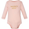 image:imageHudson Baby Infant Girls Cotton LongSleeve Bodysuits 5PackSoft Rainbow