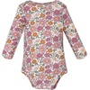 image:imageHudson Baby Infant Girls Cotton LongSleeve Bodysuits 5PackThankful Floral
