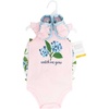 image:imageHudson Baby Unisex Baby Cotton Bodysuit Shorts and Shoe SetHydrangea