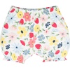 image:imageHudson Baby Unisex Baby Cotton Bodysuit Shorts and Shoe SetStrawberry Floral