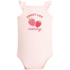 image:imageHudson Baby Unisex Baby Cotton Bodysuit Shorts and Shoe SetSweet Strawberry