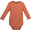 image:imageHudson Baby Unisex Baby Cotton LongSleeve Bodysuits 5PackCute Leaves