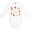 image:imageHudson Baby Unisex Baby Cotton LongSleeve Bodysuits 5PackEverything Fall