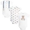 image:imageHudson Baby Infant Boys Cotton Bodysuits 3PackIts a Boy Bear