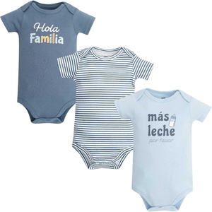 image:imageHudson Baby Infant Boys Cotton Bodysuits 3PackMas Leche
