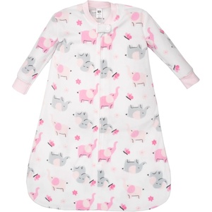 image:imageHudson Baby Unisex Baby LongSleeve Fleece Sleeping BagElephant Butterfly