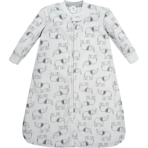 image:imageHudson Baby Unisex Baby LongSleeve Fleece Sleeping BagGray Elephant