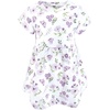 image:imageHudson Baby and Toddler Girls Cotton DressesPurple Butterfly Floral