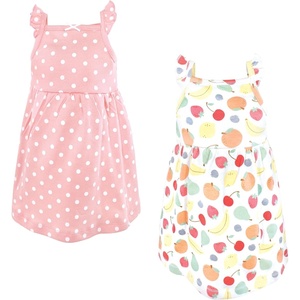 image:imageHudson Baby and Toddler Girls Cotton DressesCutie Fruit