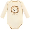 image:imageHudson Baby Unisex Baby Cotton Bodysuit Pant and Shoe SetBrave Lion Long Sleeve