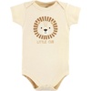 image:imageHudson Baby Unisex Baby Cotton Bodysuit Pant and Shoe SetBrave Lion Short Sleeve
