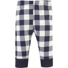 image:imageHudson Baby Unisex Baby Cotton Bodysuit Pant and Shoe SetBrown Navy Mamas Boy Long Sleeve
