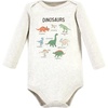 image:imageHudson Baby Unisex Baby Cotton Bodysuit Pant and Shoe SetDinosaur Adventures Long Sleeve