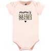 image:imageHudson Baby Unisex Baby Cotton Bodysuit Pant and Shoe SetLeopard Hearts Short Sleeve