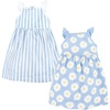 image:imageHudson Baby Girls Cotton DressesDaisy Blue