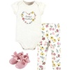 Soft Painted Floral Short Sleeve
