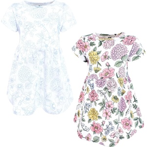 image:imageHudson Baby Girls Cotton DressesClassic Vintage Blossom