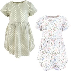 image:imageHudson Baby Girls Cotton DressesPastel Bloom