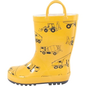 image:imageHudson Baby Unisex Baby Rain BootsYellow Construction