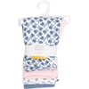 image:imageHudson Baby Unisex Baby Cotton Pants and Leggings 4PackBlue Pink Modern Floral