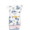 image:imageHudson Baby Unisex Baby Cotton Pants and Leggings 4PackBlue Pink Rose Bow