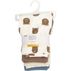 image:imageHudson Baby Unisex Baby Cotton Pants and Leggings 4PackHappy Camper Bear Basic